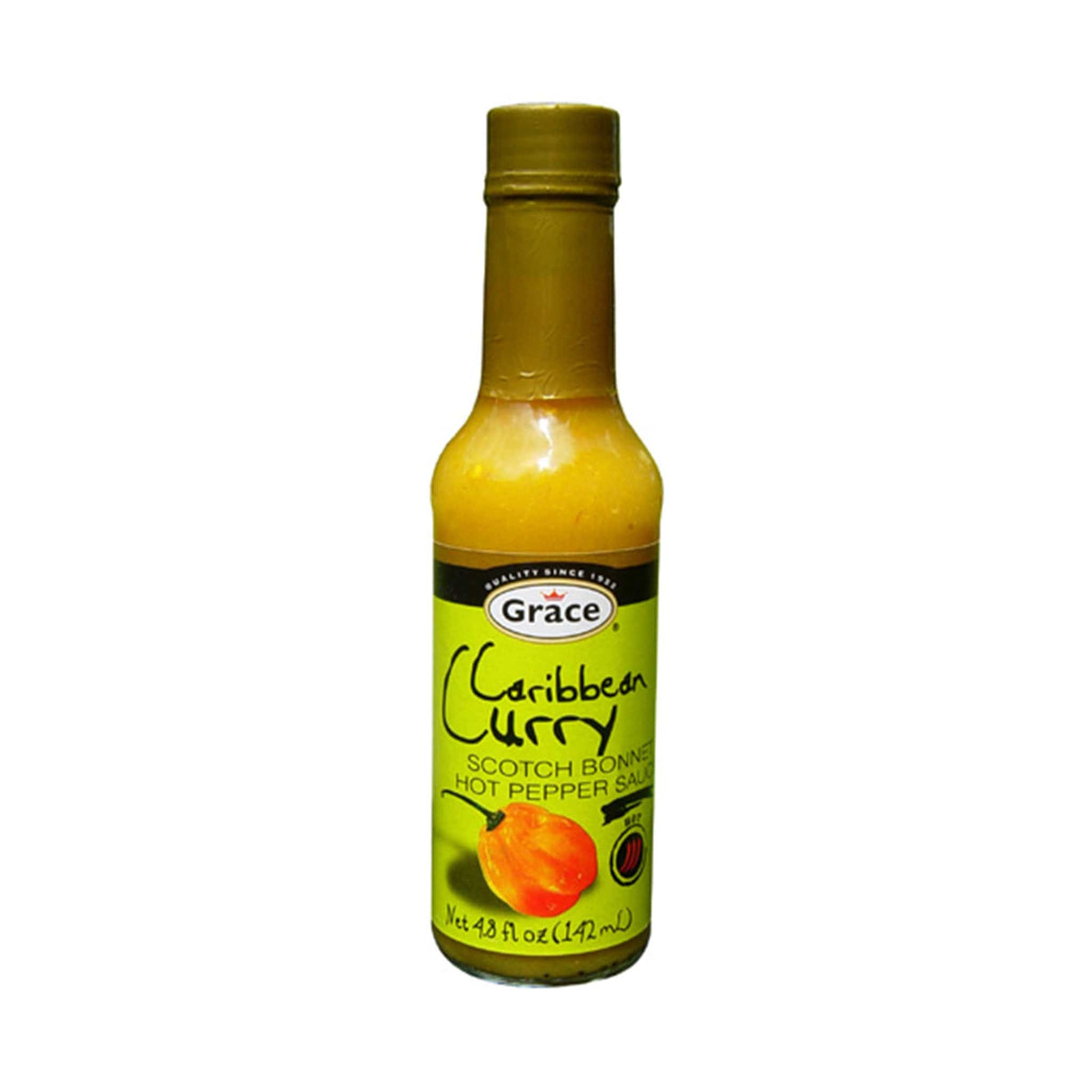 Grace Caribbean Curry Scotch Bonnet Hot Pepper Sauce