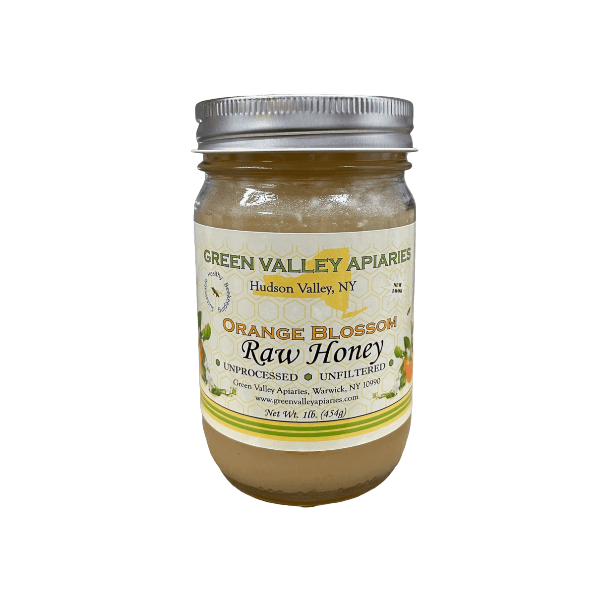 Green Valley Apiaries Orange Blossom Raw Honey