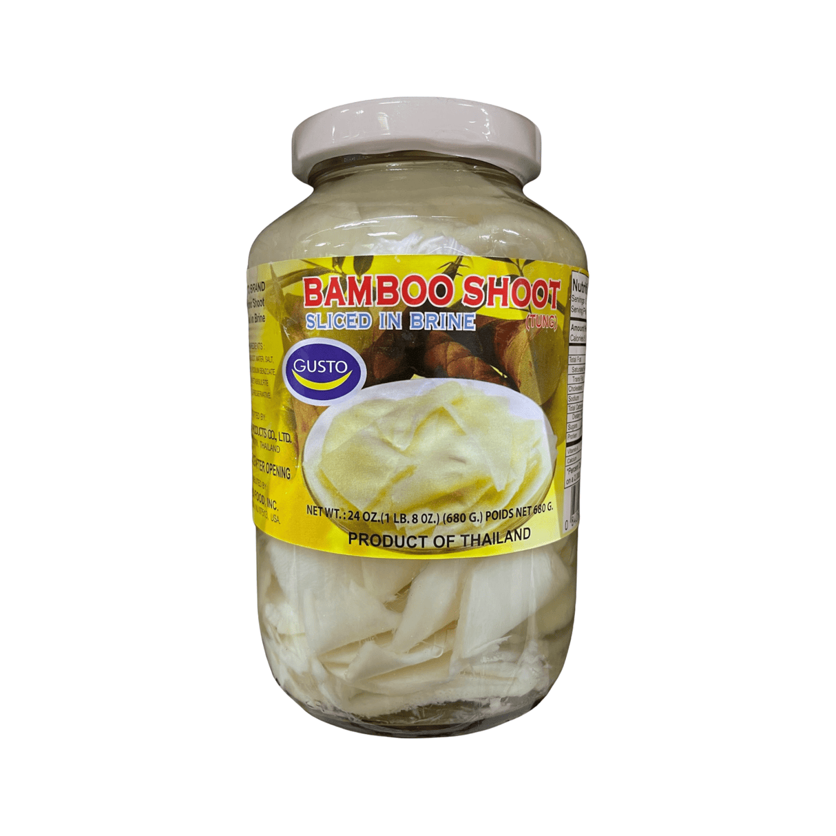 Gusto Bamboo Shoot (Tung) Sliced in Brine