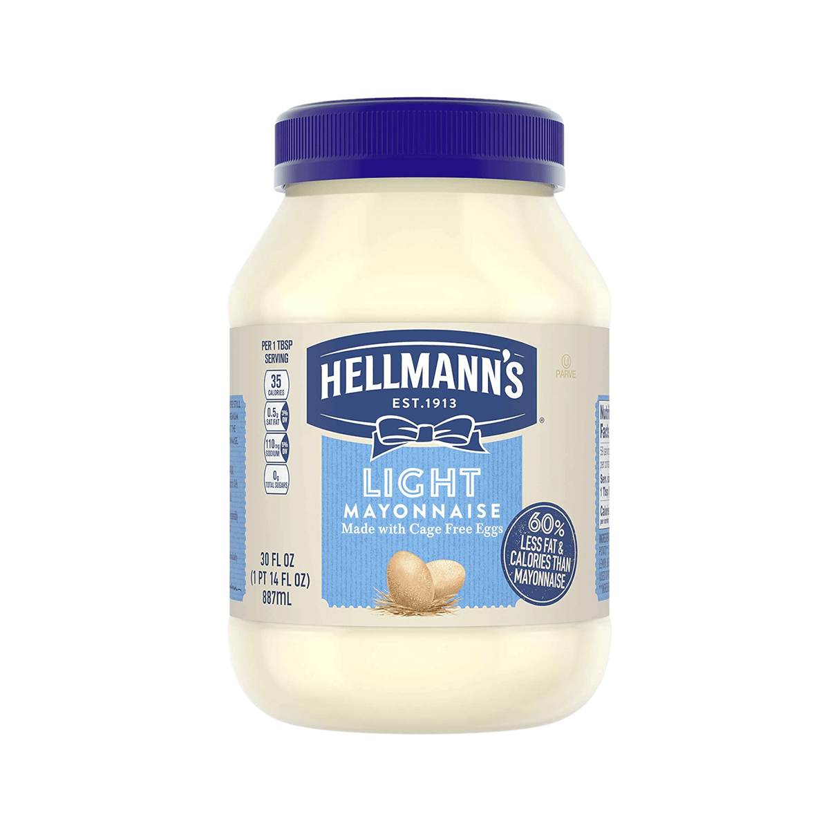 Hellmann's Light Mayonnaise 60% Less Fat