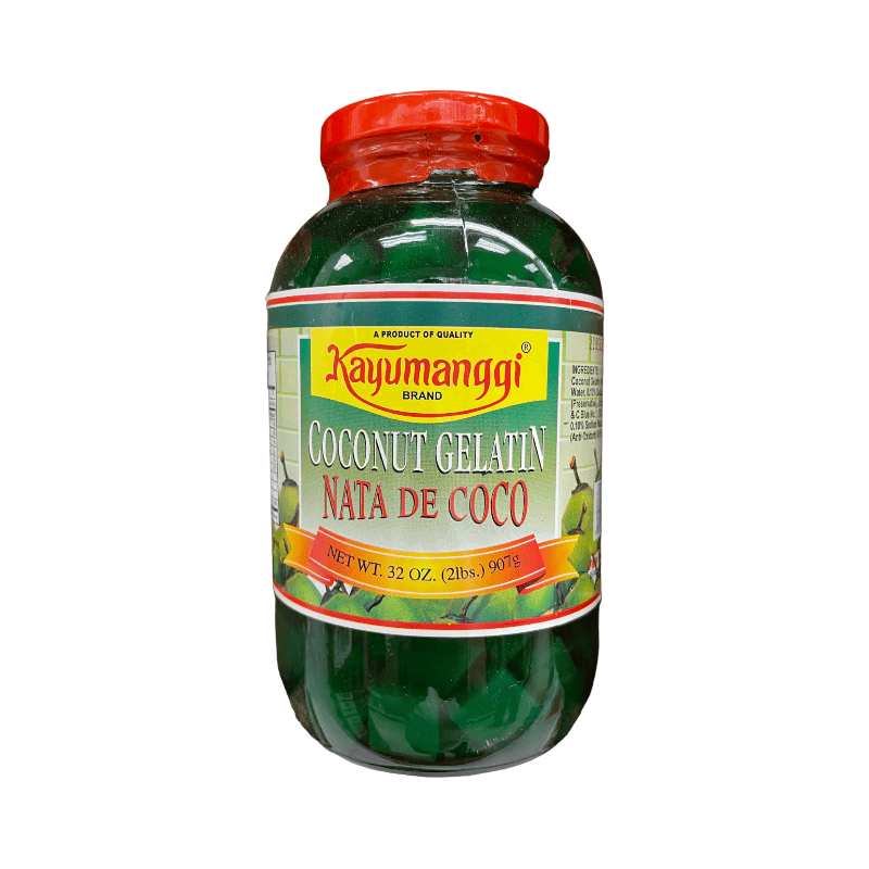 Kayumanggi Brand Coconut Gelatin Green Nata de Coco
