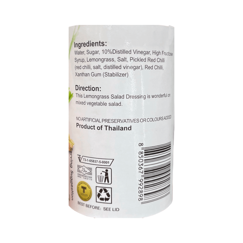 Mae Ploy Vietnamese Lemongrass Salad Dressing