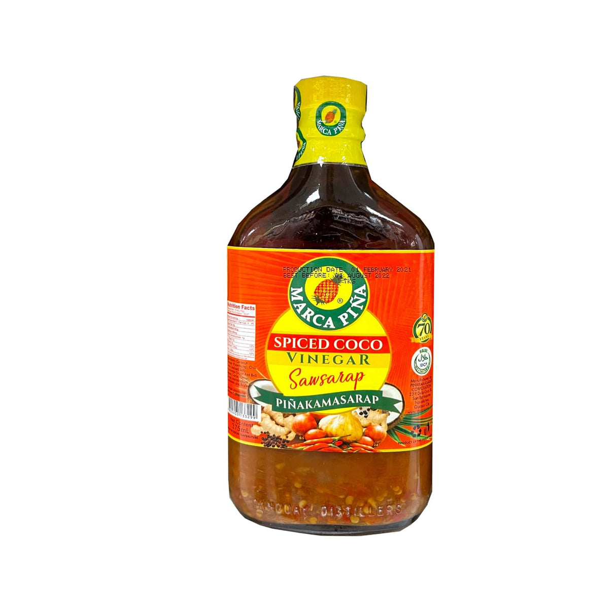 Marca Piña Spiced Coco Vinegar