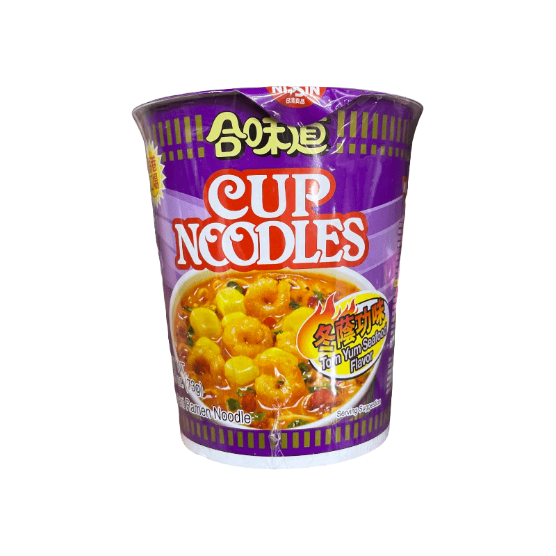 Nissin Cup Noodles Tom Yum Seafood Flavor