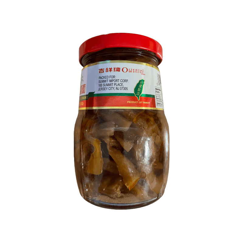 Oriental Mascot Salted Radish (Stripped) in Dressing Sauce