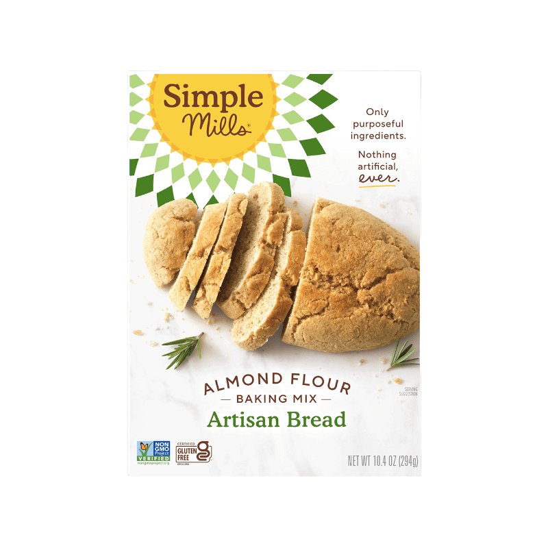 Simple Mills Almond Flour Baking Mix Artisan Bread