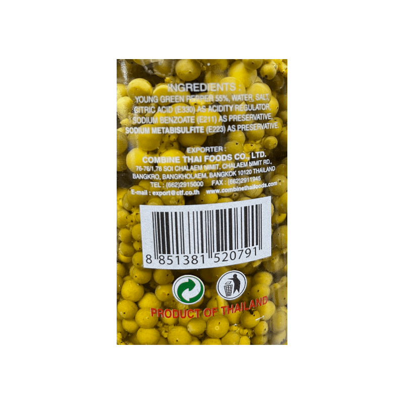 Three Deer Brand Pickled Young Green Pepper in Brine
