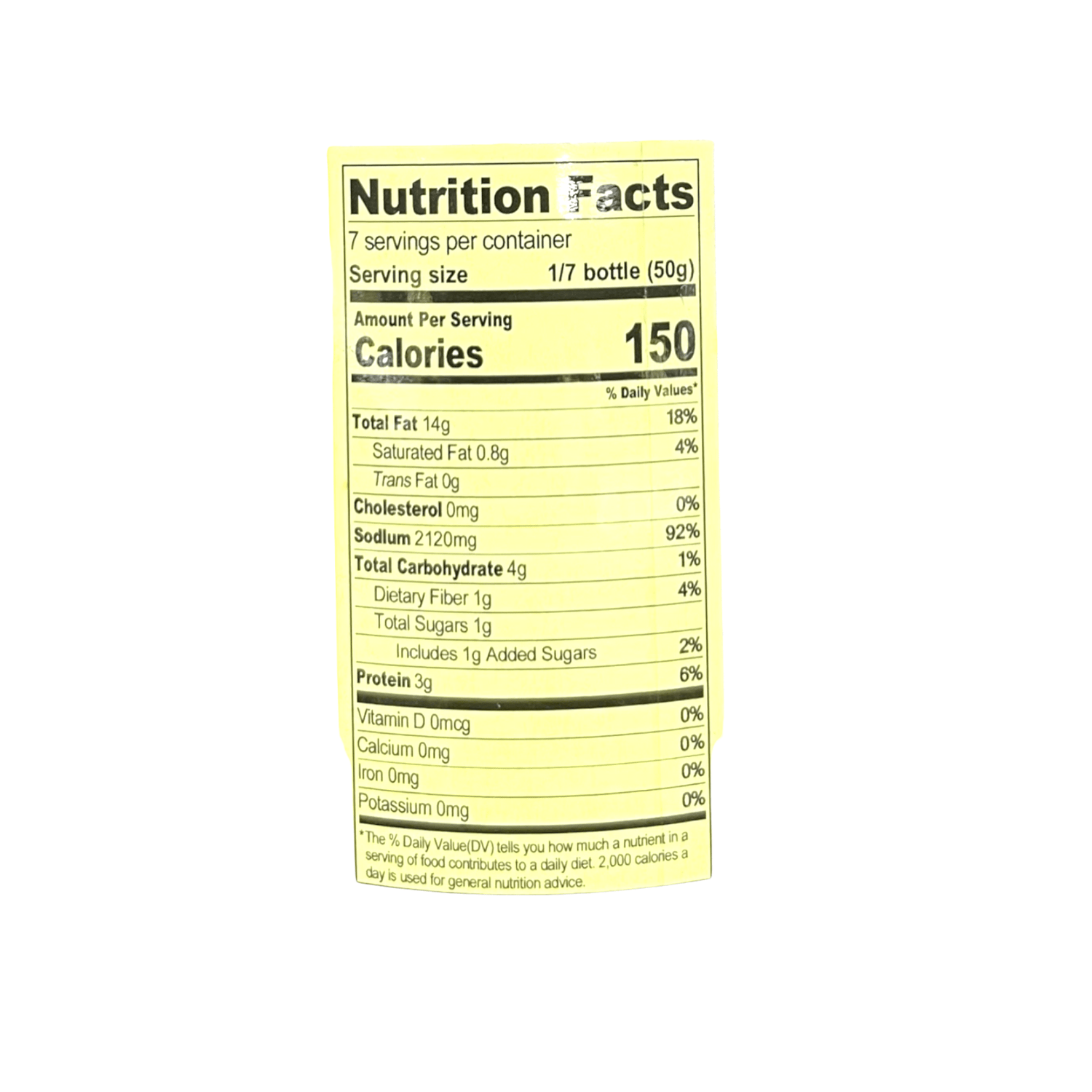 Tiffany Food Spicy Sauce