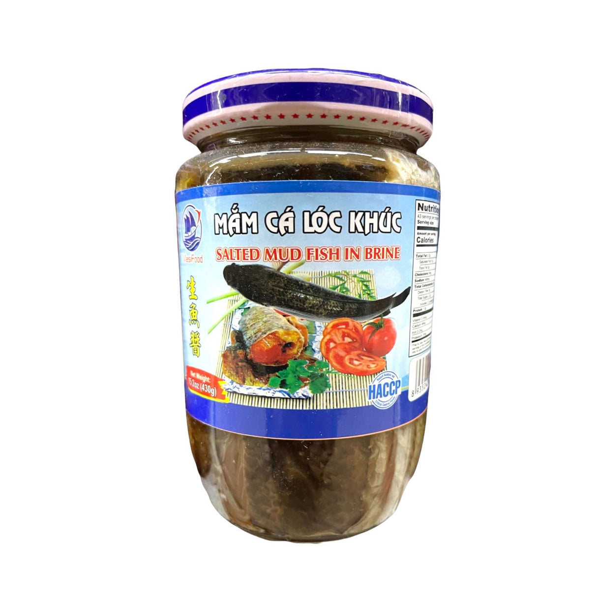 Vasi Food Salted Mud Fish in Brine