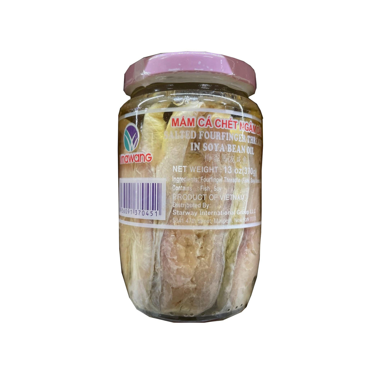 Vinawang Salted Fourfinger Threadfin in soya bean oil
