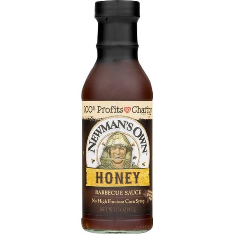 BBQ Sauce, Steak Sauce, Wing Sauce & Liquid Smoke - Newman's Own Honey Barbecue Sauce