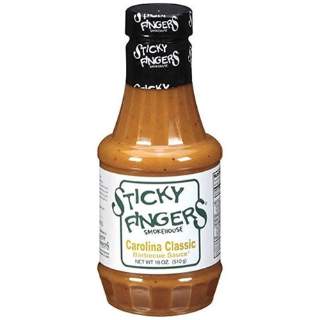 BBQ Sauce, Steak Sauce, Wing Sauce & Liquid Smoke - Sticky Fingers Carolina Classic Barbecue Sauce