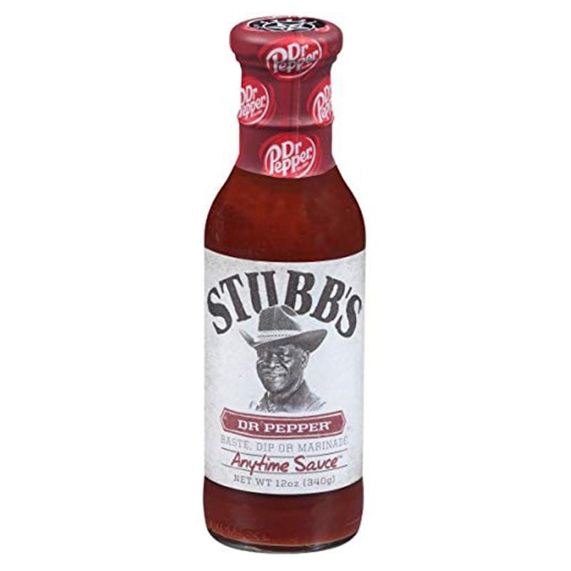 BBQ Sauce, Steak Sauce, Wing Sauce & Liquid Smoke - Stubb's Dr Pepper Dip Or Marinade Anytime Sauce