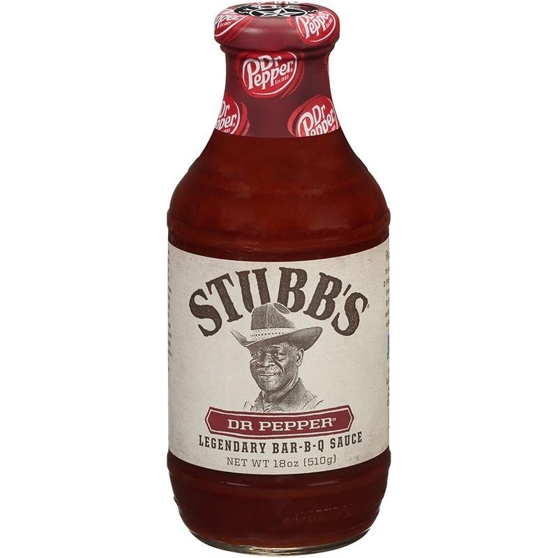 BBQ Sauce, Steak Sauce, Wing Sauce & Liquid Smoke - Stubb's Dr Pepper Legendary Bar-B-Q Sauce