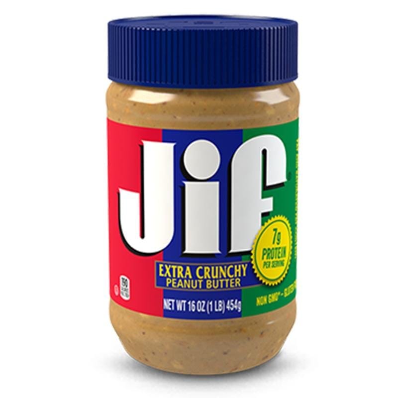 Chocolate Spreads, Peanut Butter & Jelly - Jif Extra Crunchy Peanut Butter
