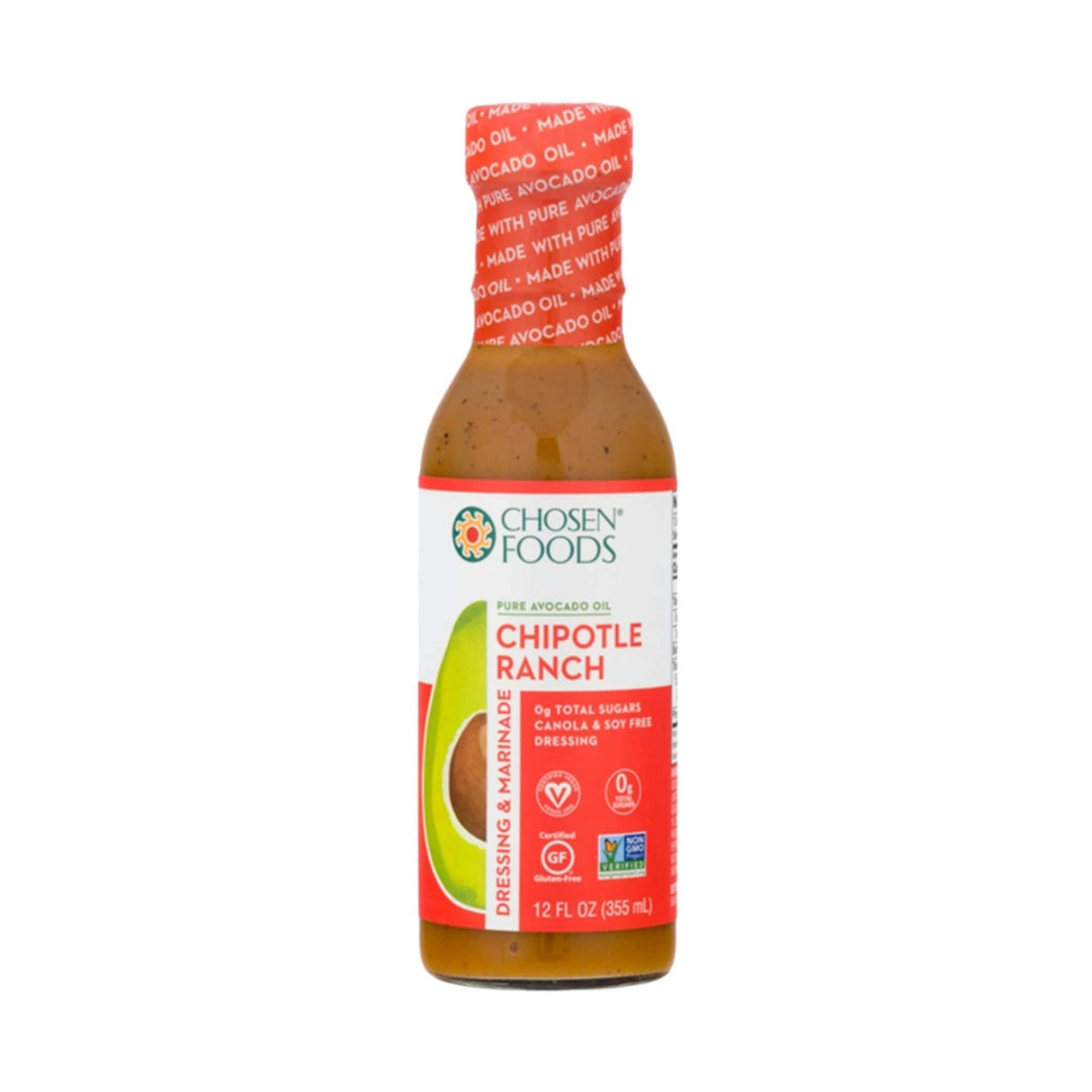 Chosen Foods Chipotle Ranch Dressing & Marinade - hot sauce market & more