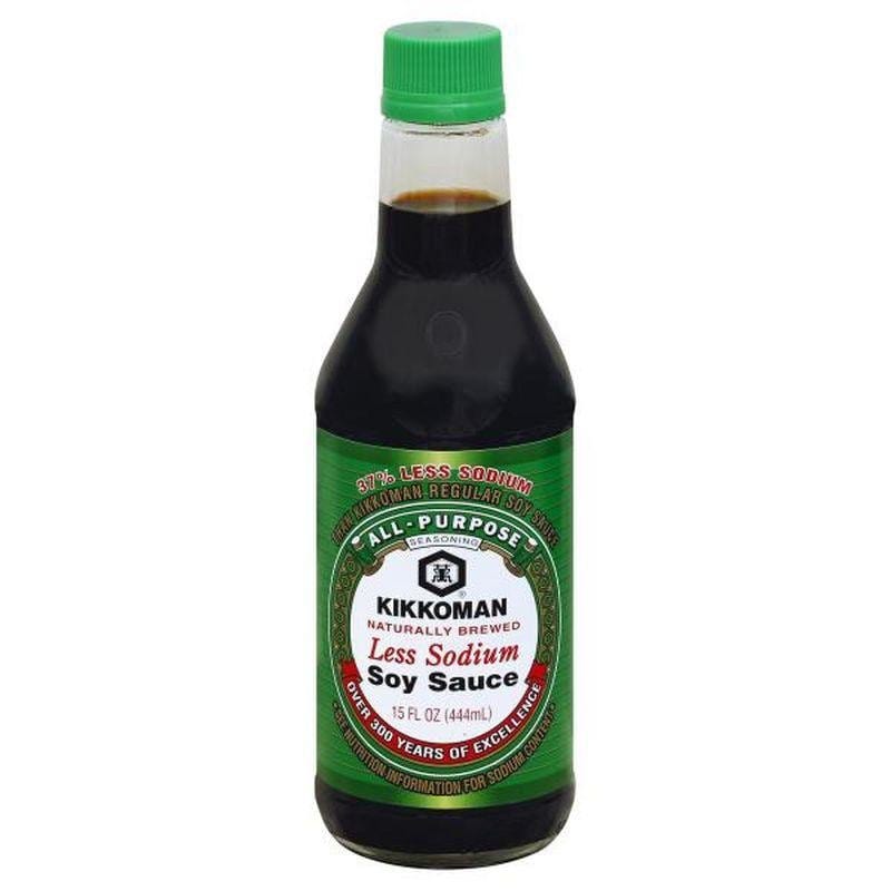 Cooking Sauce, Stir-Fry - Kikkoman Less Sodium Soy Sauce