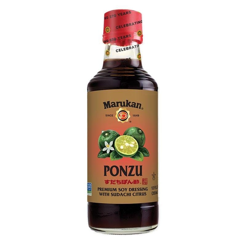 Cooking Sauce, Stir-Fry - Marukan Ponzu Premium Soy Dressing With Sudachi Citrus