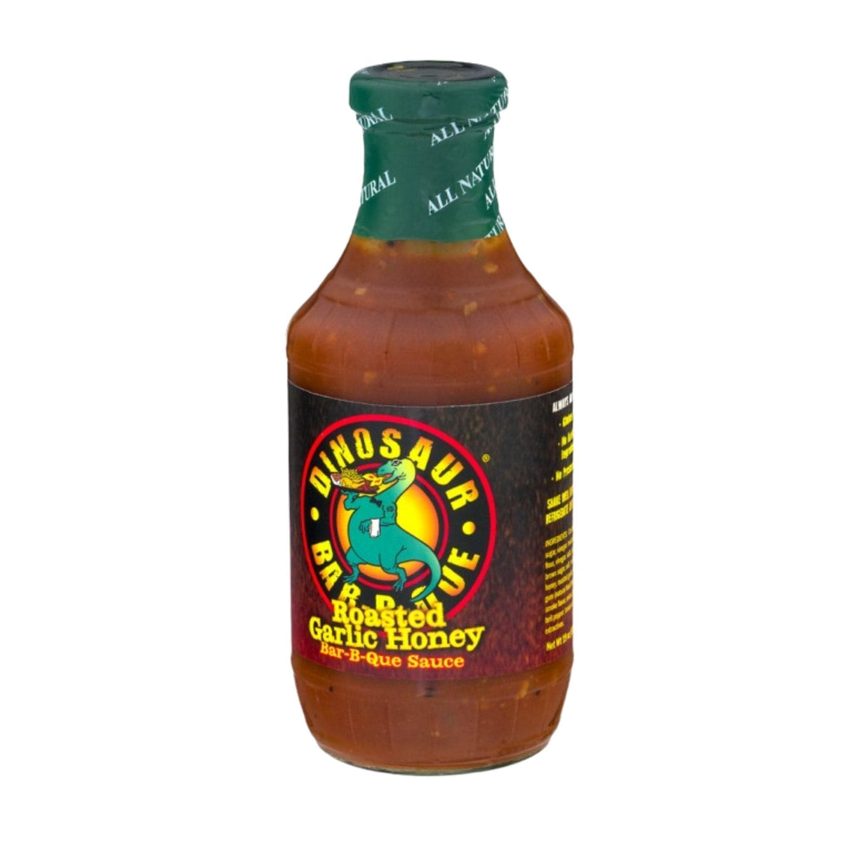 Dinosaur BBQ Roasted Garlic Honey - hot sauce market & more