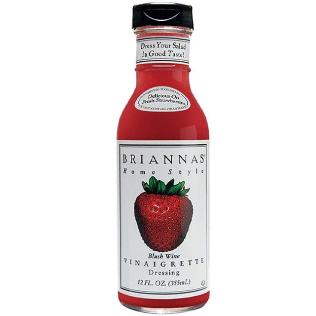 Dipping Sauce, Ketchup, Mayonnaise, Salad Dressing & Salsa - Briannas Blush Wine Vinaigrette Dressing