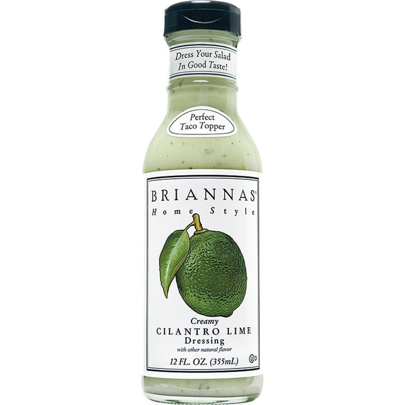 Dipping Sauce, Ketchup, Mayonnaise, Salad Dressing & Salsa - Briannas Creamy Cilantro Lime Dressing