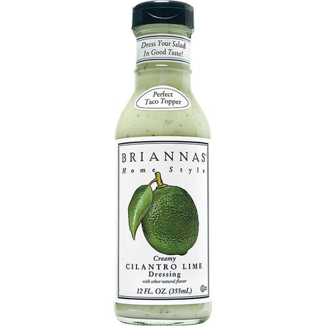 Dipping Sauce, Ketchup, Mayonnaise, Salad Dressing & Salsa - Briannas Creamy Cilantro Lime Dressing