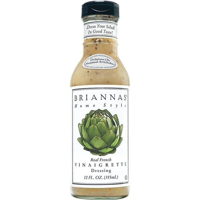 Dipping Sauce, Ketchup, Mayonnaise, Salad Dressing & Salsa - Briannas Real French Vinaigrette Dressing