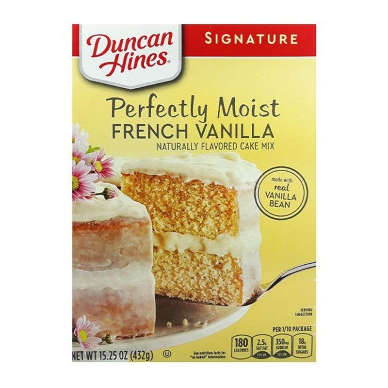 Duncan Hines Perfectly Moist French Vanilla Signature - hot sauce market & more