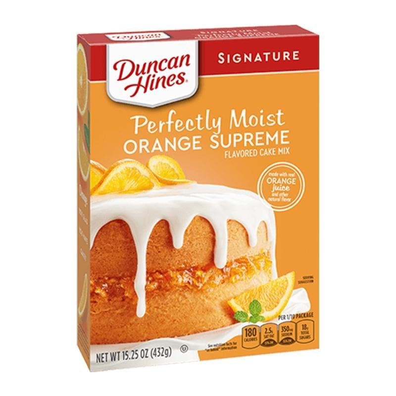 Duncan Hines Perfectly Moist Orange Supreme Signature - hot sauce market & more