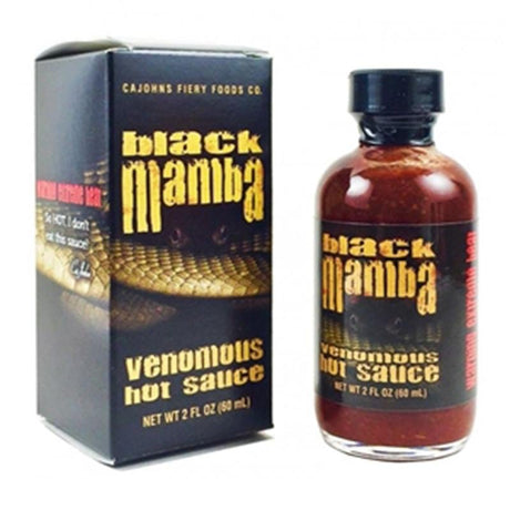 Hot Sauce - Black Mamba Venomous Hot Sauce