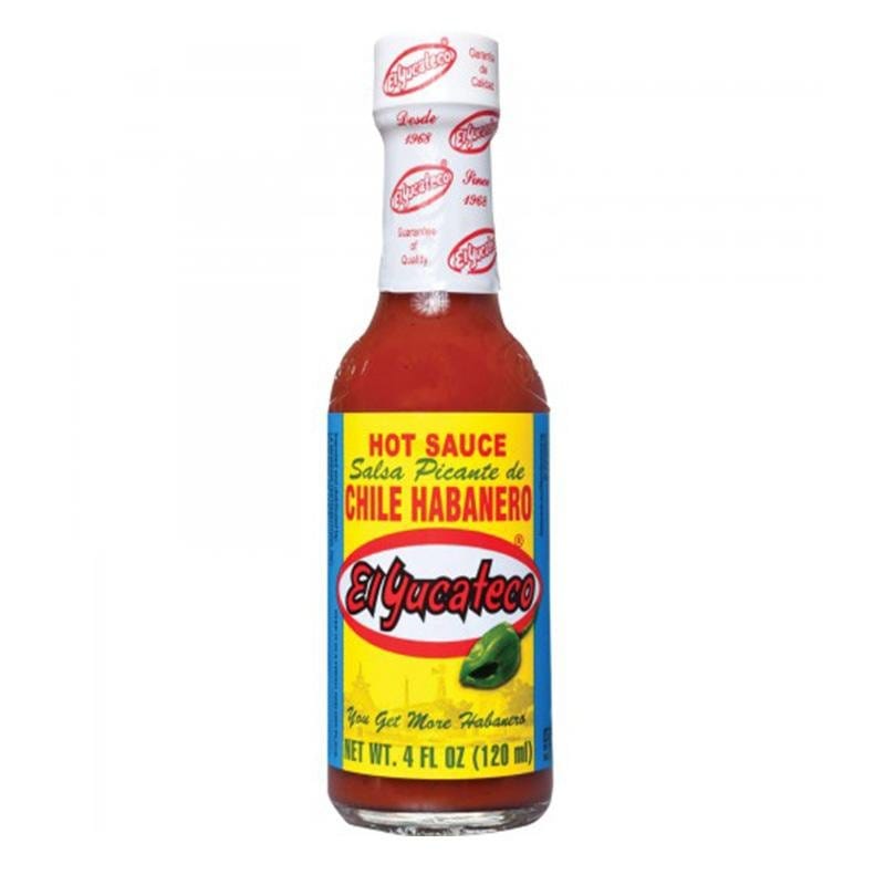 Hot Sauce - El Yucateco Chile Habañero Red Hot Sauce