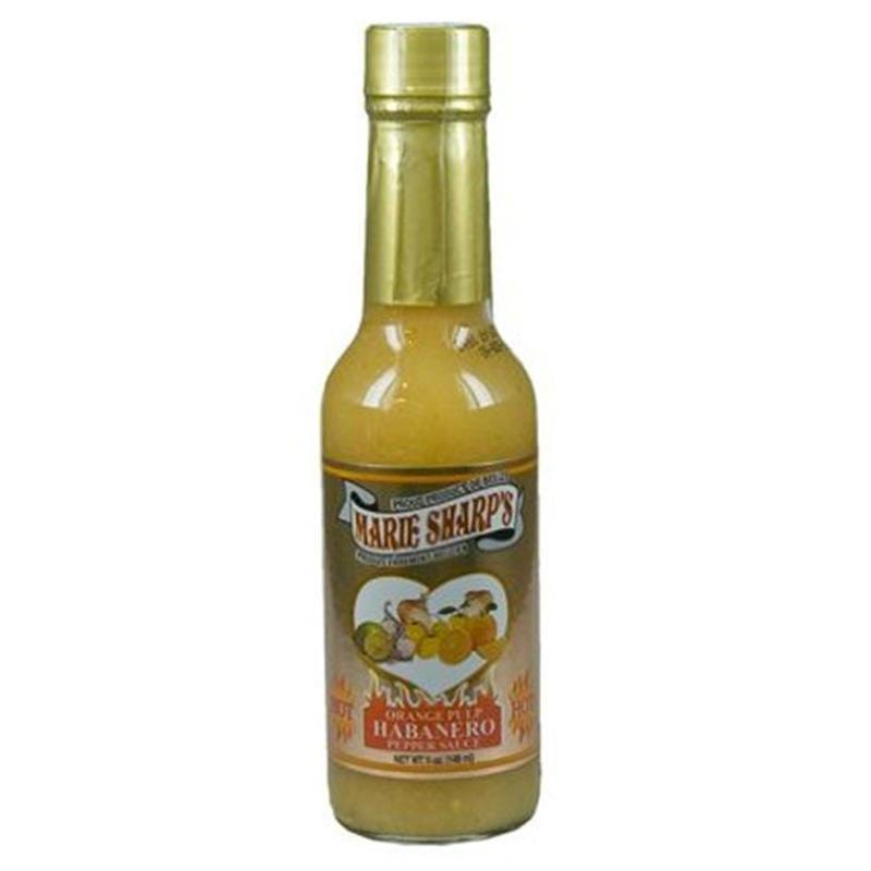 Marie Sharp's Orange Pulp Habanero Pepper Sauce