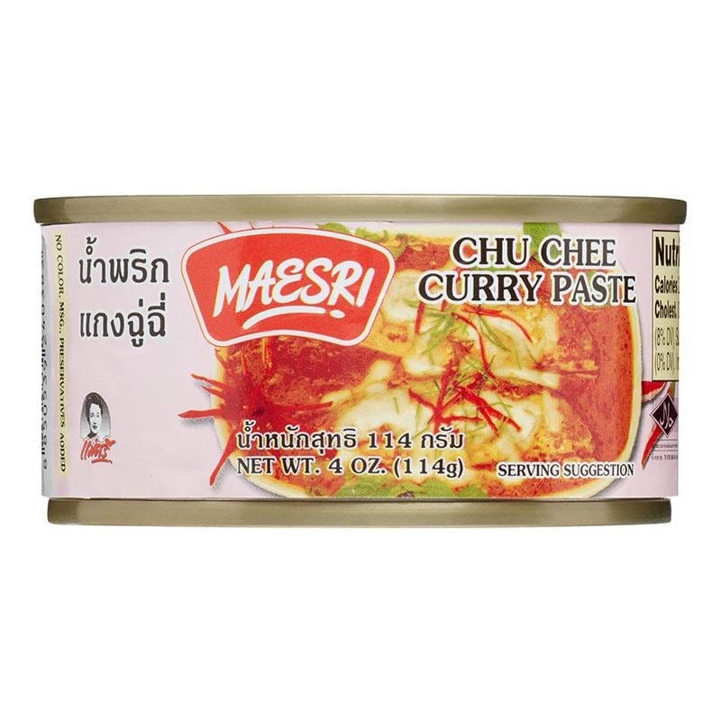 Marinades, Curry Paste, Sauce & Condiments - Maesri Chu Chee Curry Paste