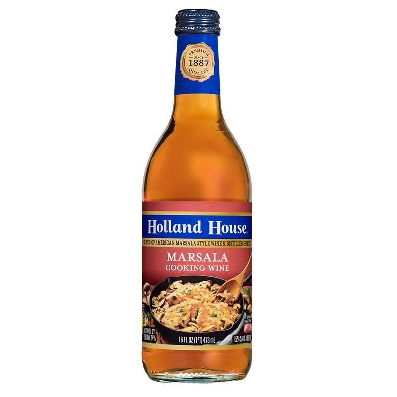 Vinegar, Balsamic Glace & Cooking Wine - Holland House Marsala Cooking Wine