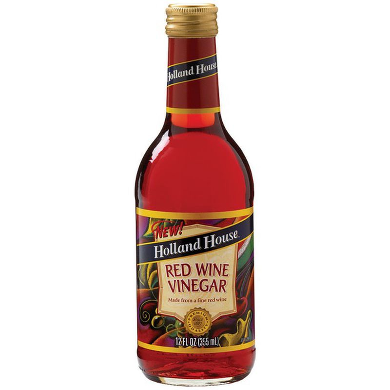 Vinegar, Balsamic Glace & Cooking Wine - Holland House Red Wine Vinegar