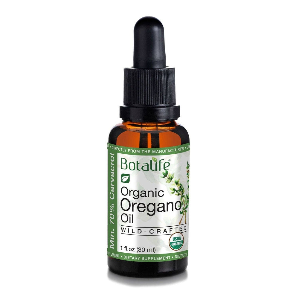 BOTALIFE - ORGANIC OREGANO OIL — min. 70% Carvacrol, Steam Distilled