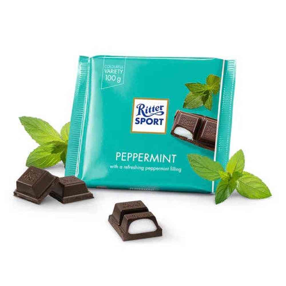 Global Bite Co - Ritter Sport Dark Peppermint 100g (Germany)