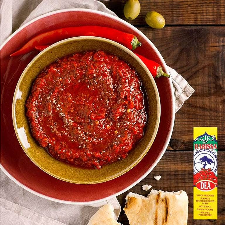 Dea Harissa Hot Sauce- Original Tube in Box 120g