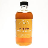 Royal Rose Syrups - Saffron Organic Simple Syrup - 8 oz