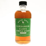 Royal Rose Syrups - Cardamom Clove Organic Simple Syrup - 8 oz