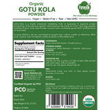 Iyasa Holistics - Organic Gotu Kola Powder - 8 oz