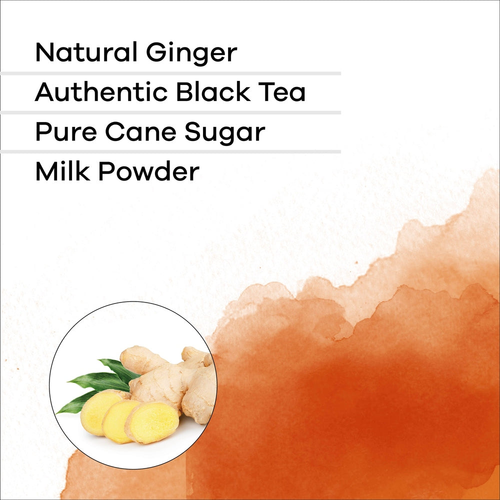 Quik Tea - Ginger Chai Tea Latte – 20 Count