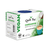 Quik Tea - Vegan Cardamom Chai Tea Latte - 10 Count