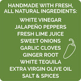 Queen Majesty Hot Sauce - Jalapeño Tequila & Lime Hot Sauce - 5oz