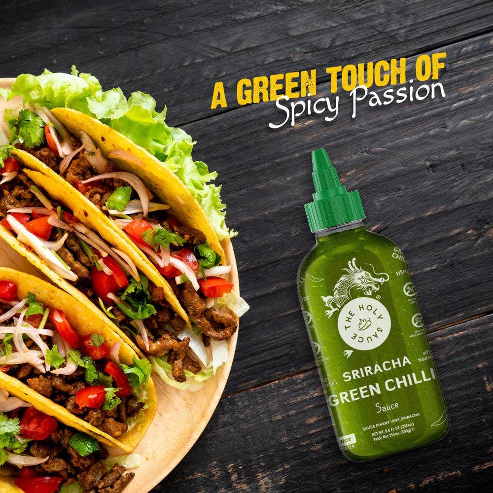 TMC Marketing - HOLY SAUCE Sriracha Chili Sauce Green 300g / 255mL - 300g