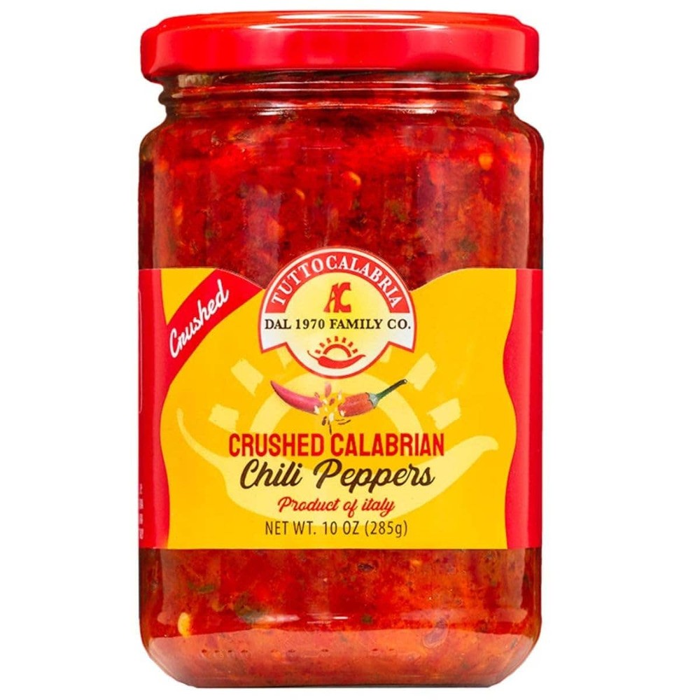 TuttoCalabria Crushed Hot Chili Peppers 10 oz.