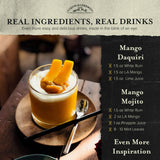 Liquid Alchemist Syrups - Mango Syrup for Margaritas, Cocktails & Drinks - 375 ML