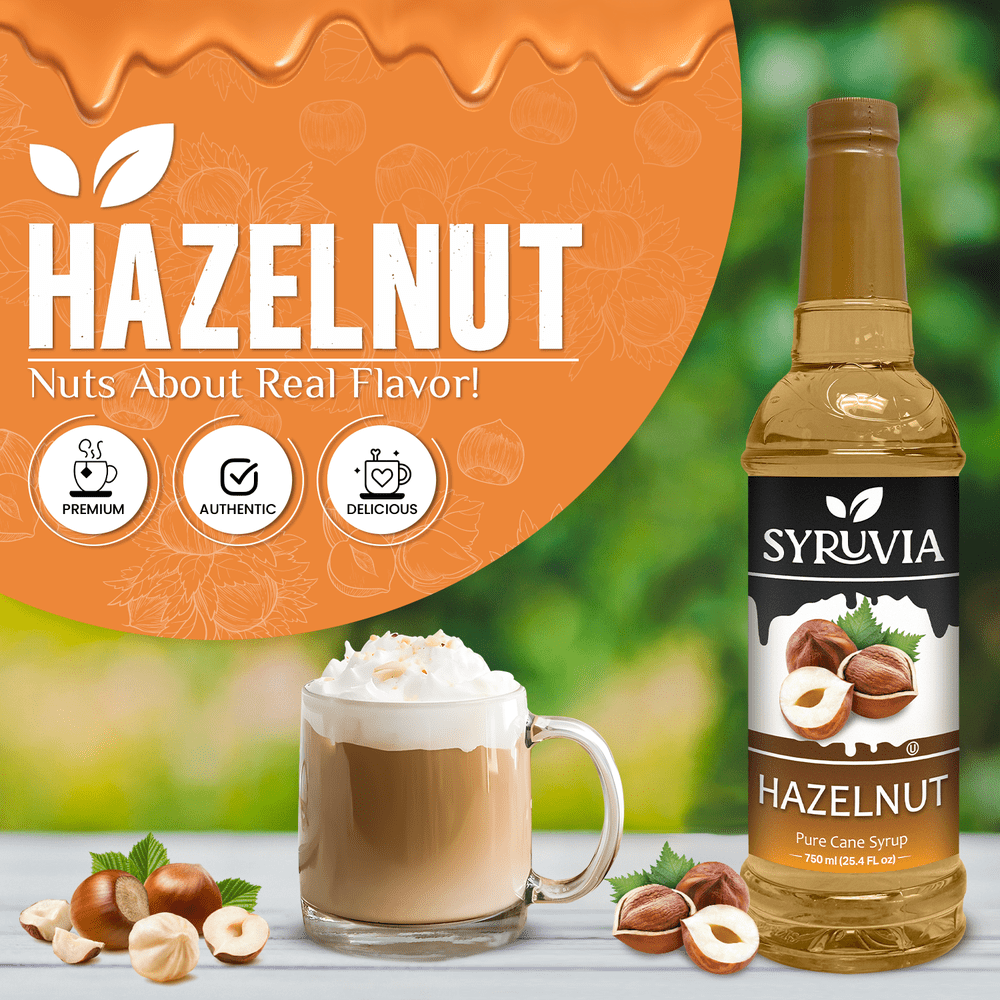 Syruvia - Hazelnut Syrup