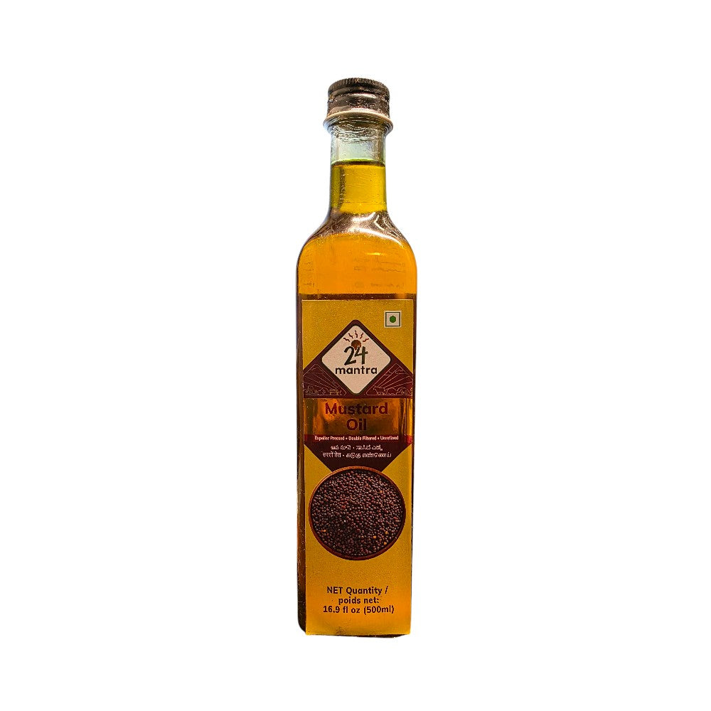 24 MANTRA COLD PRESSED MUSTARD OIL