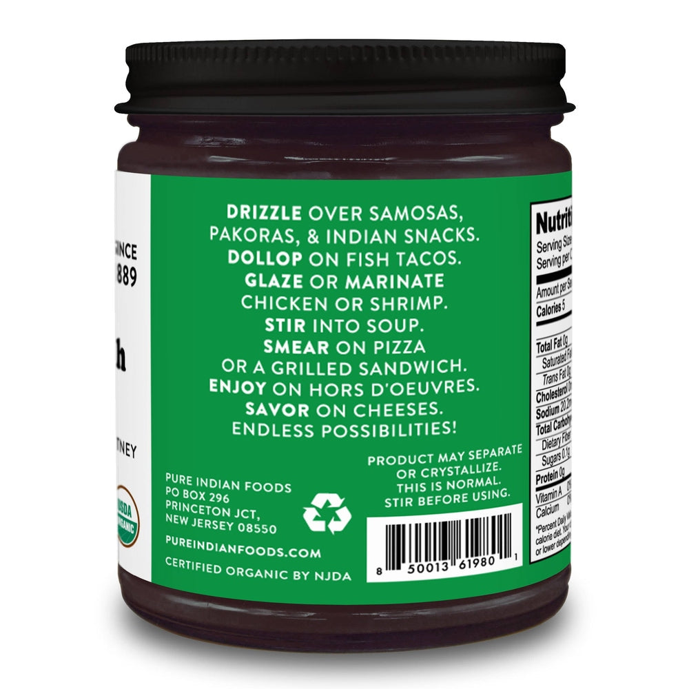 Pure Indian Foods - A Date with Tamarind™ - Tamarind Date Chutney, Certified Org